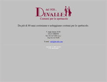 Tablet Screenshot of devalle.com